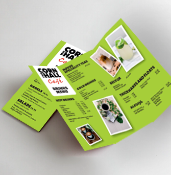 A3 Offset Fold Flyers 300gsm uncoated